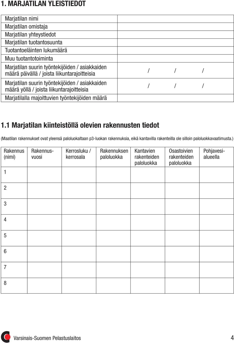määrä / / / / / / 1.