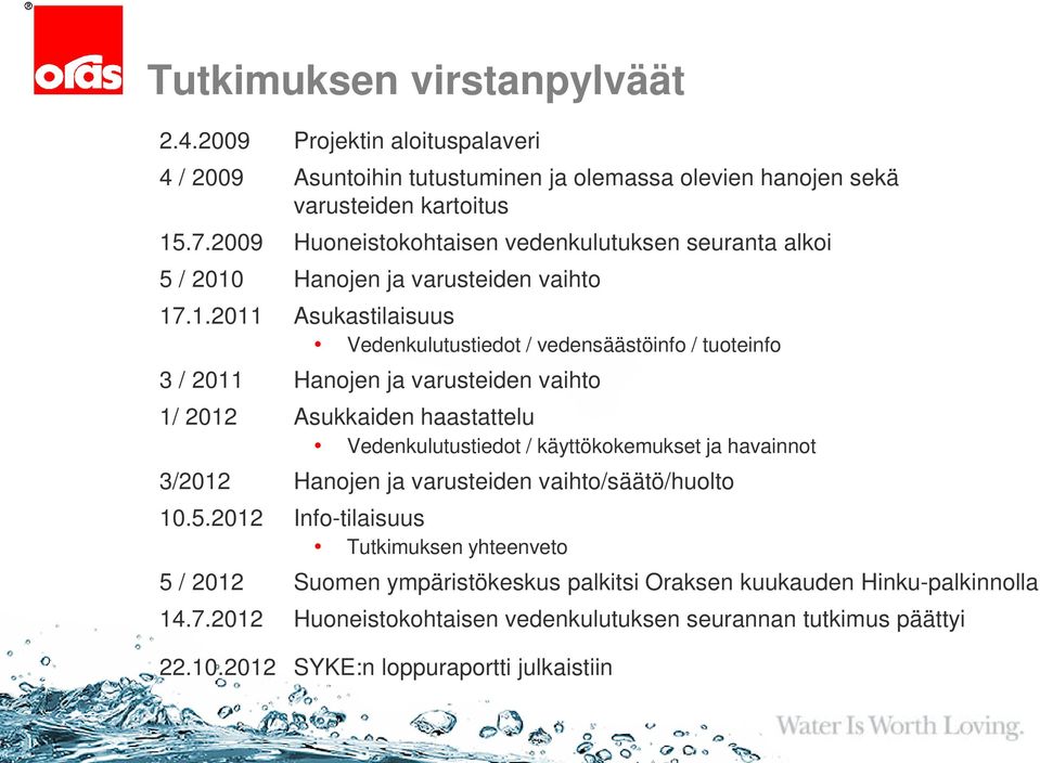 Hanojen ja varusteiden vaihto 17