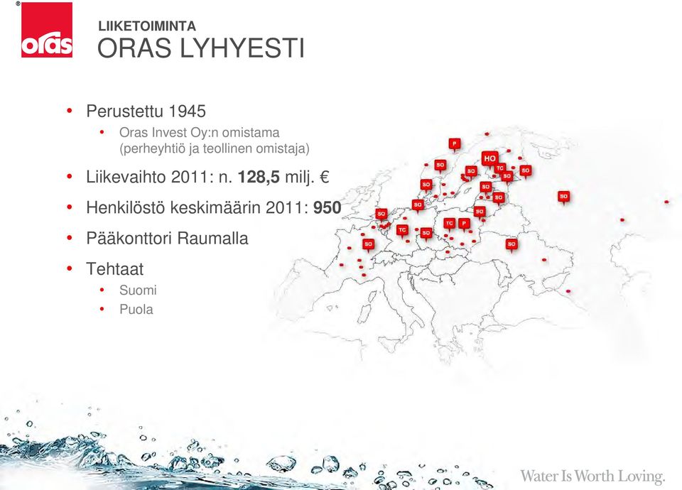 omistaja) Liikevaihto 2011: n. 128,5 milj.