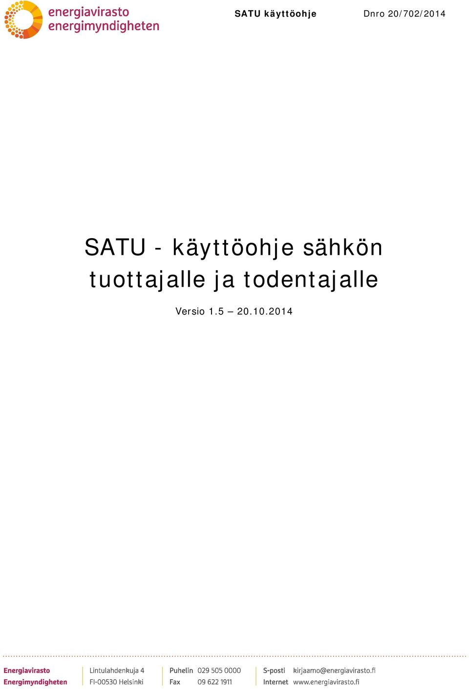 käyttöohje sähkön