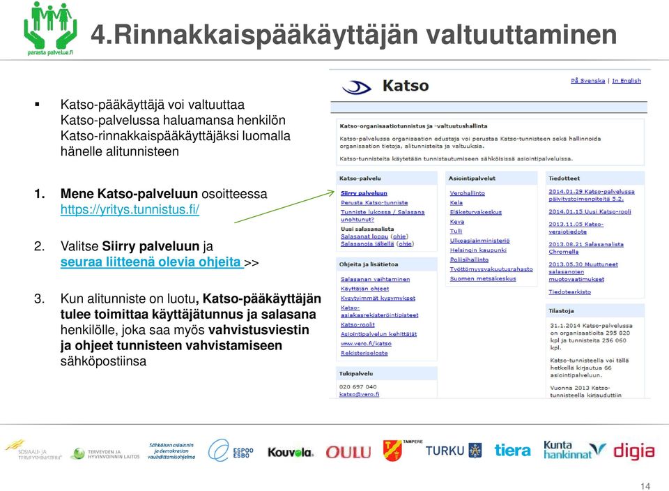 fi/ 2. Valitse Siirry palveluun ja seuraa liitteenä olevia ohjeita >> 3.