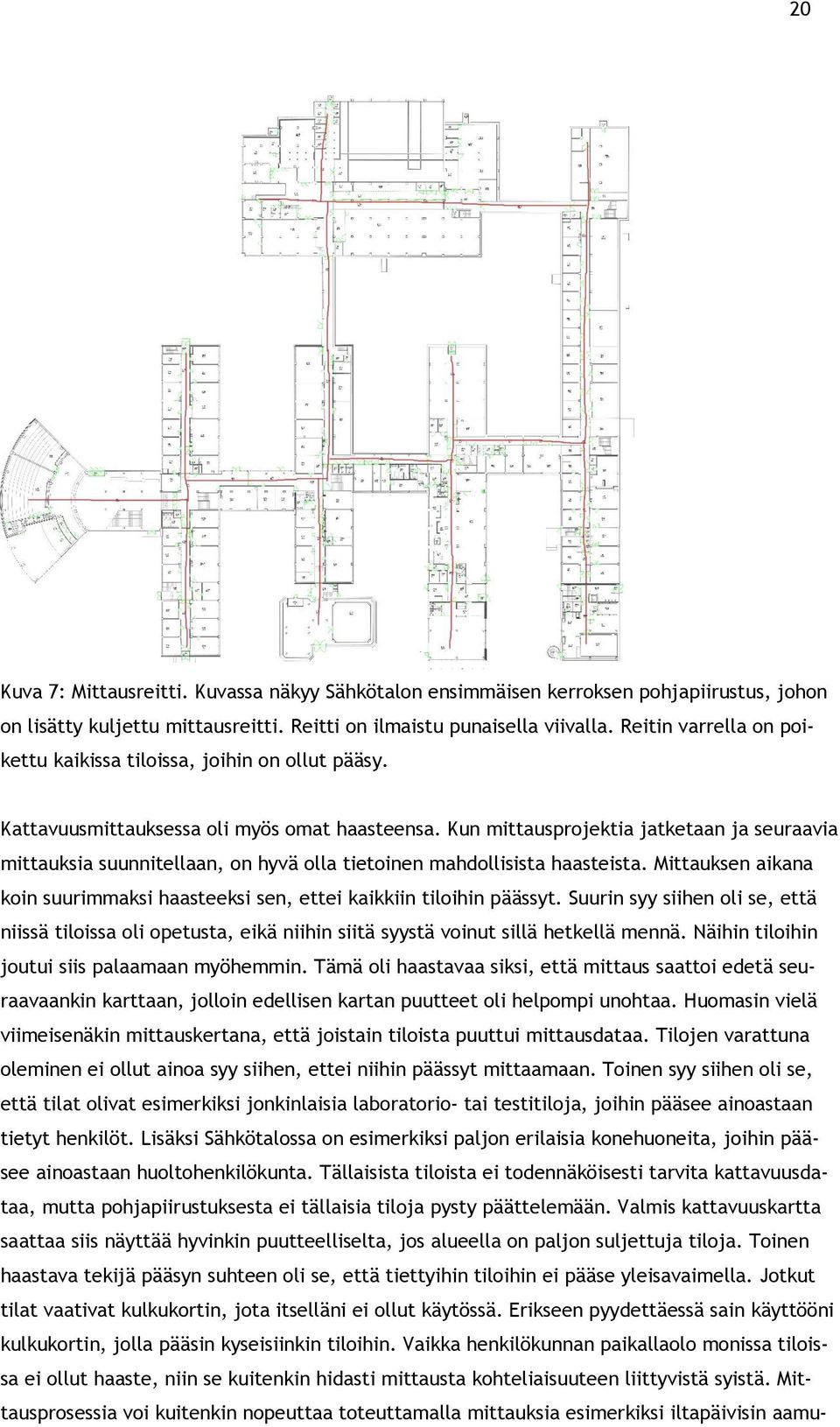 Kun mittausprojektia jatketaan ja seuraavia mittauksia suunnitellaan, on hyvä olla tietoinen mahdollisista haasteista.