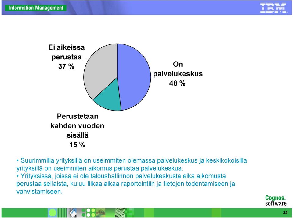 aikomus perustaa palvelukeskus.