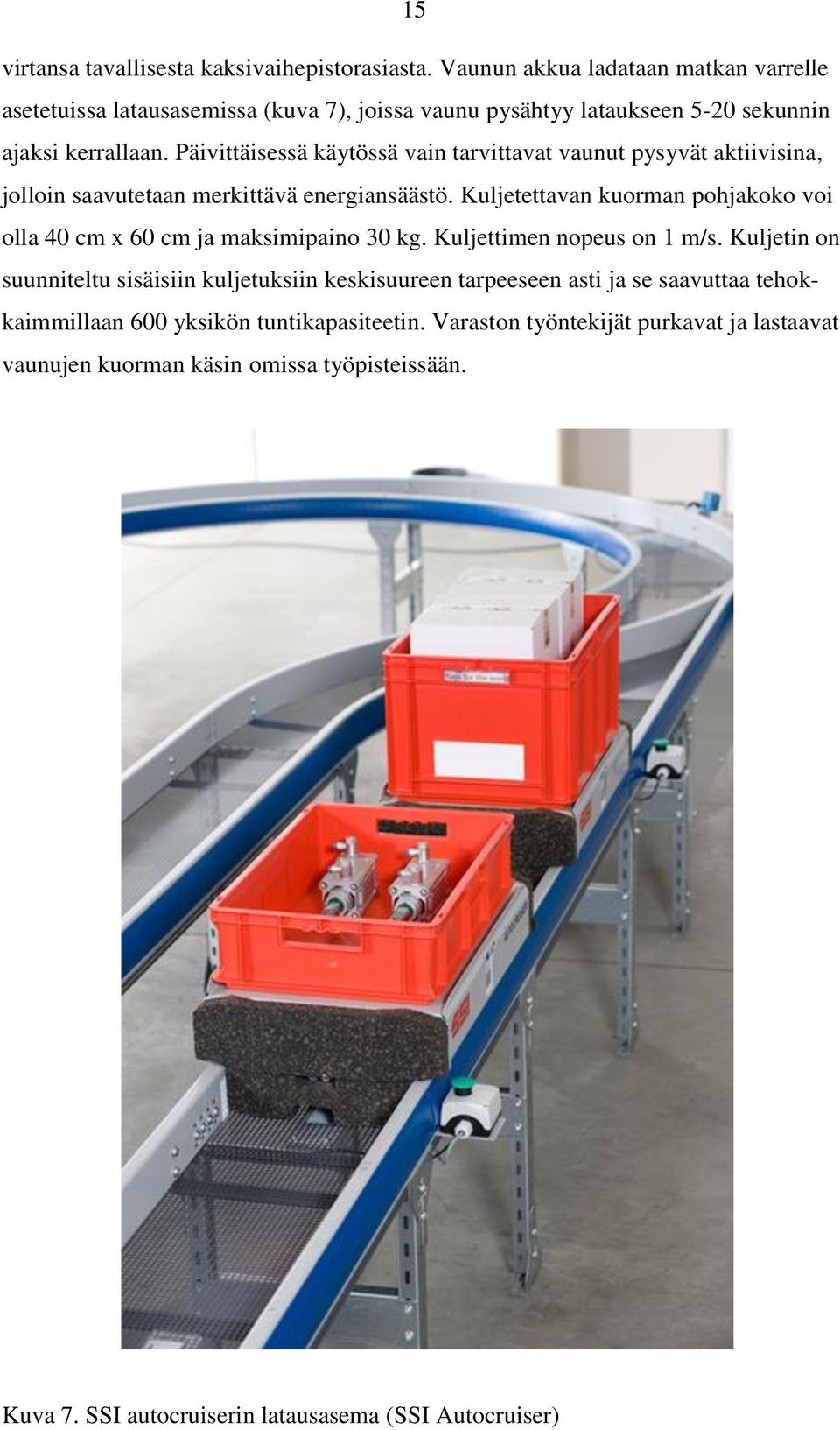 Päivittäisessä käytössä vain tarvittavat vaunut pysyvät aktiivisina, jolloin saavutetaan merkittävä energiansäästö.