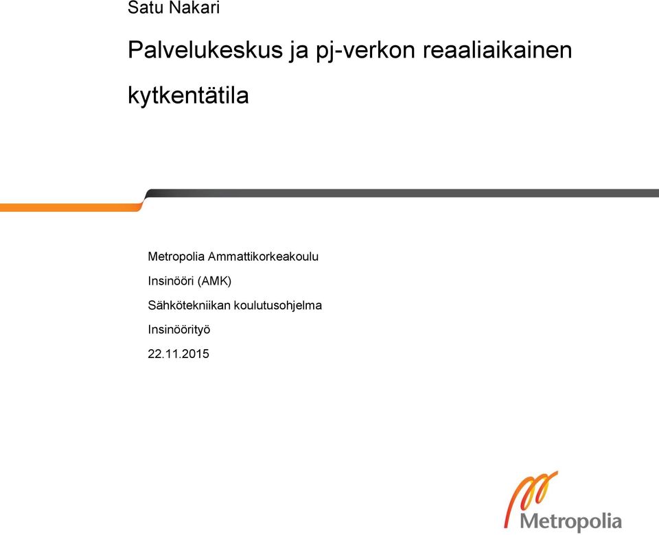 Ammattikorkeakoulu Insinööri (AMK)