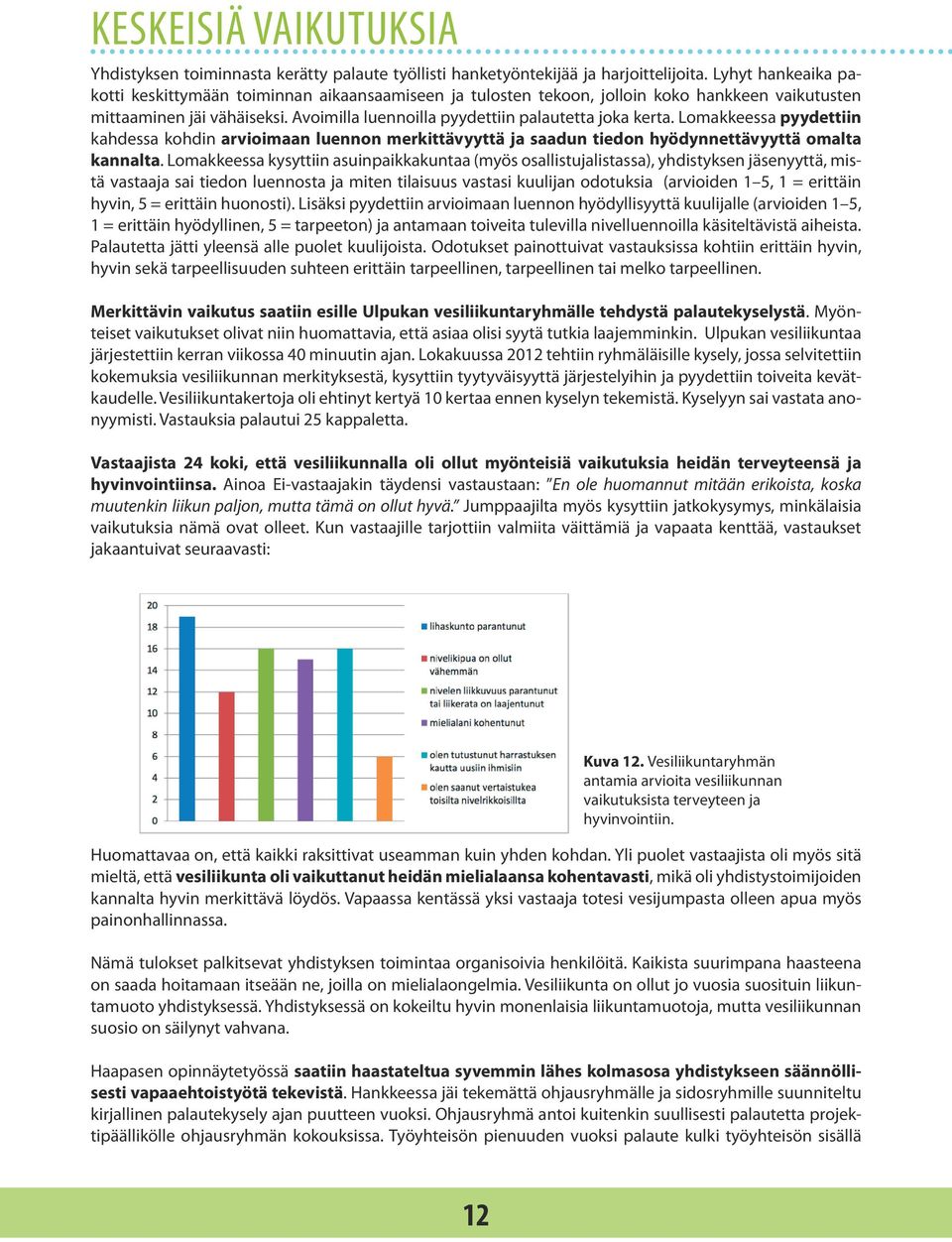 Lomakkeessa pyydettiin kahdessa kohdin arvioimaan luennon merkittävyyttä ja saadun tiedon hyödynnettävyyttä omalta kannalta.