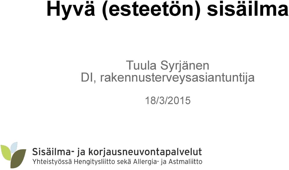 Syrjänen DI,