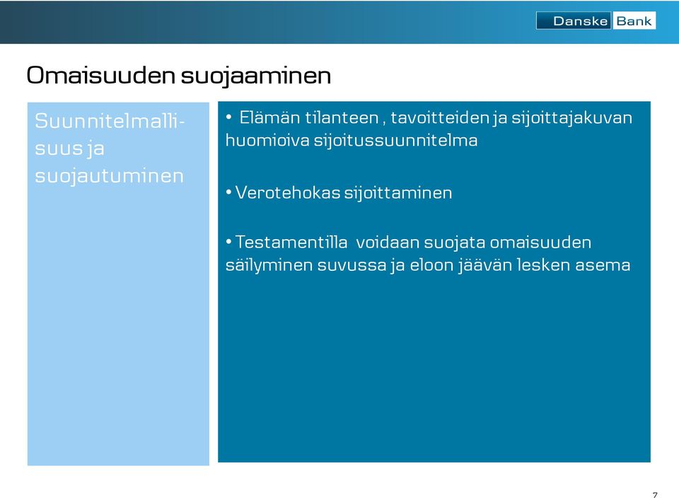 sijoitussuunnitelma Verotehokas sijoittaminen Testamentilla