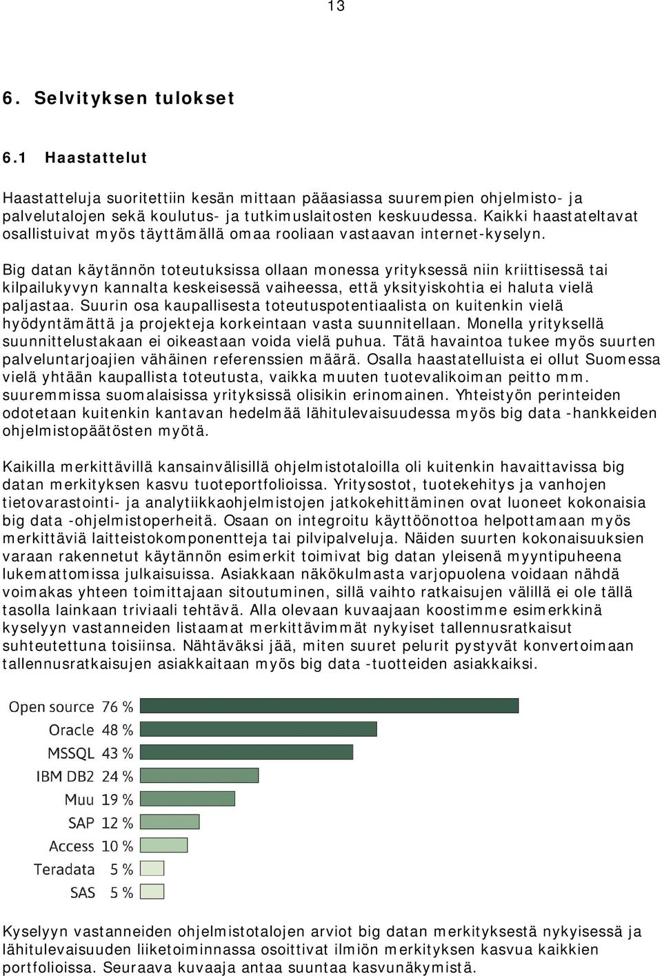 Big datan käytännön toteutuksissa ollaan monessa yrityksessä niin kriittisessä tai kilpailukyvyn kannalta keskeisessä vaiheessa, että yksityiskohtia ei haluta vielä paljastaa.