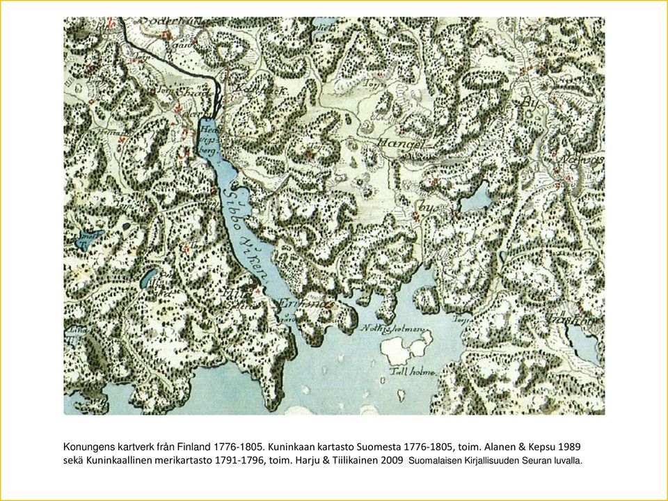 Alanen & epsu 1989 sekä uninkaallinen merikartasto