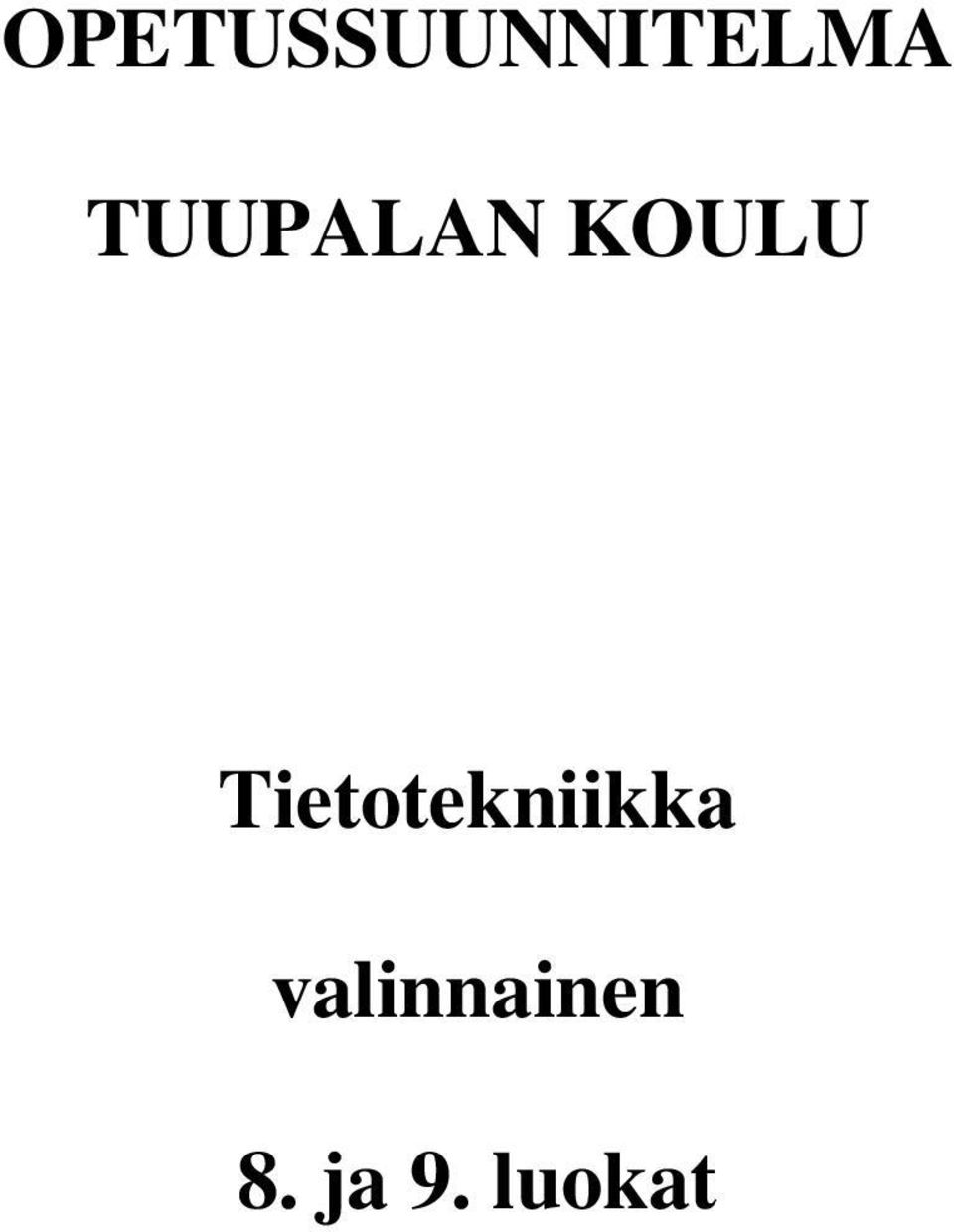 Tietotekniikka