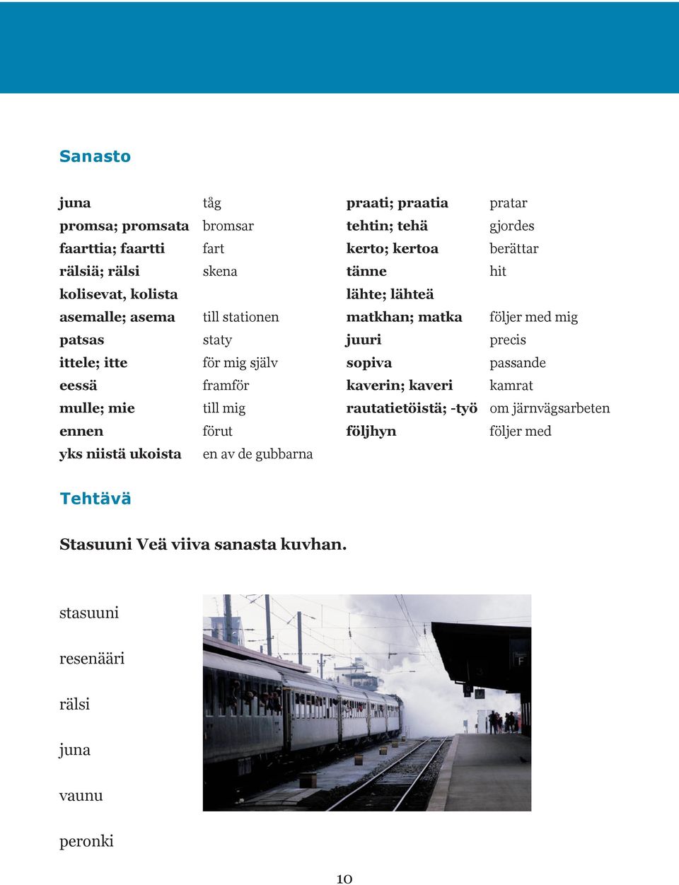 Människorna väntar på främmande.