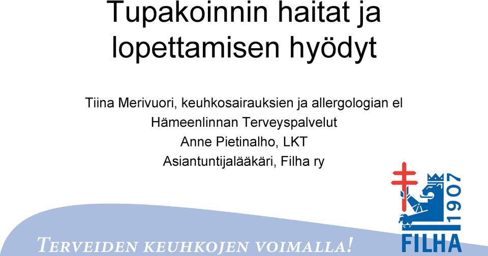 allergologian el Hämeenlinnan