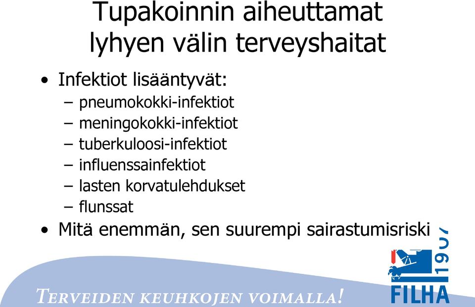 meningokokki-infektiot tuberkuloosi-infektiot