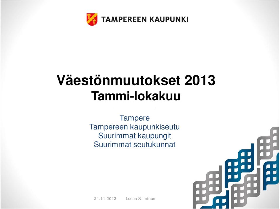 Tampereen kaupunkiseutu