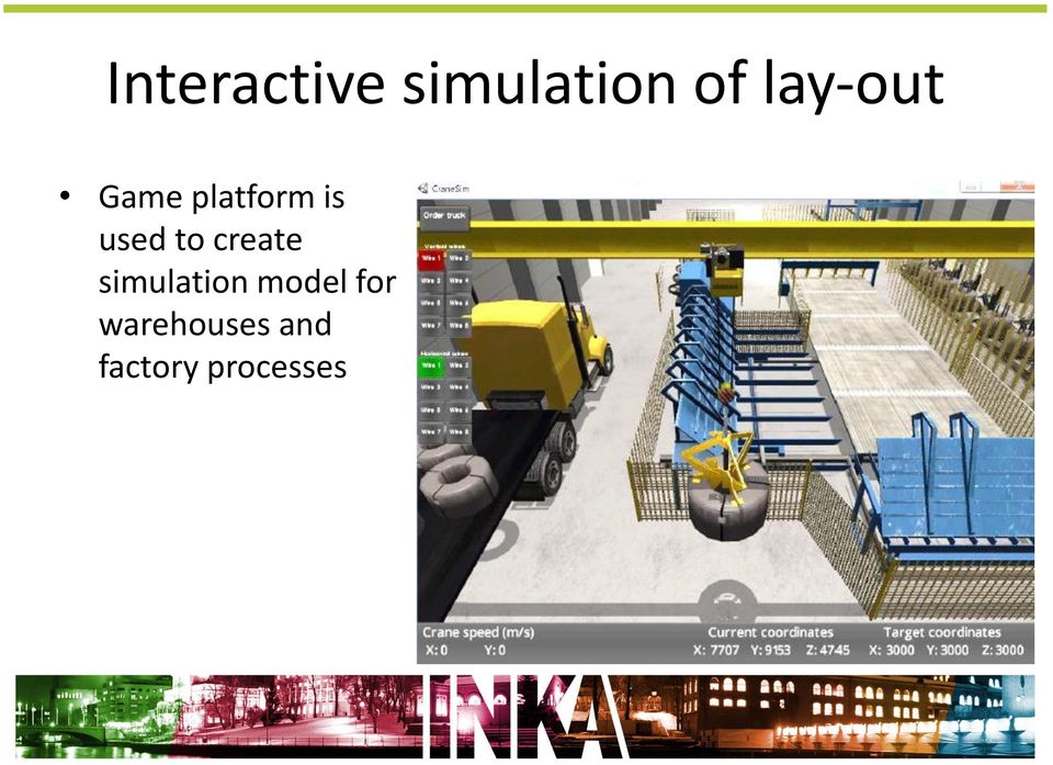 to create simulation model