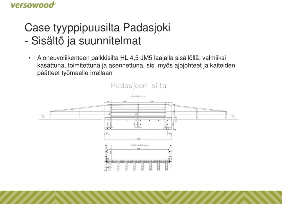 sisällöllä; valmiiksi kasattuna, toimitettuna ja