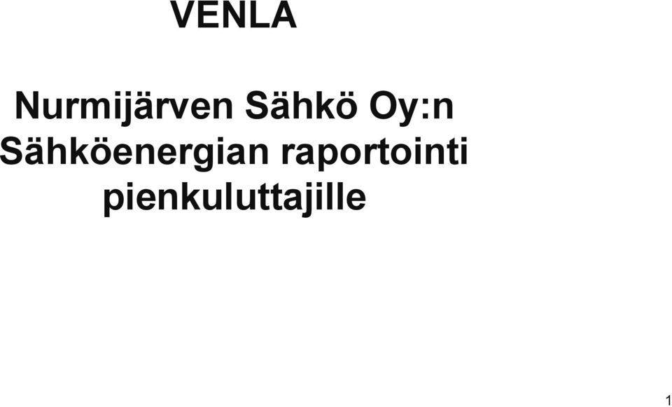 Sähköenergian