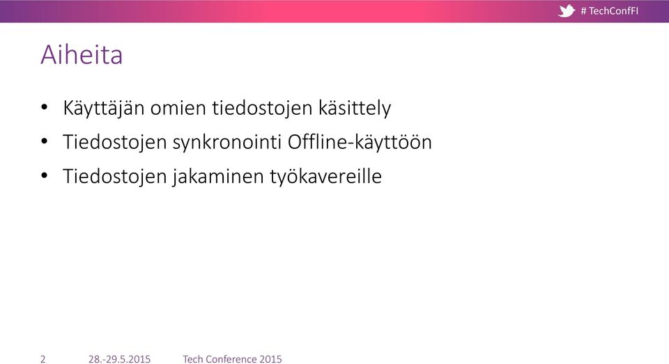 Tiedostojen synkronointi