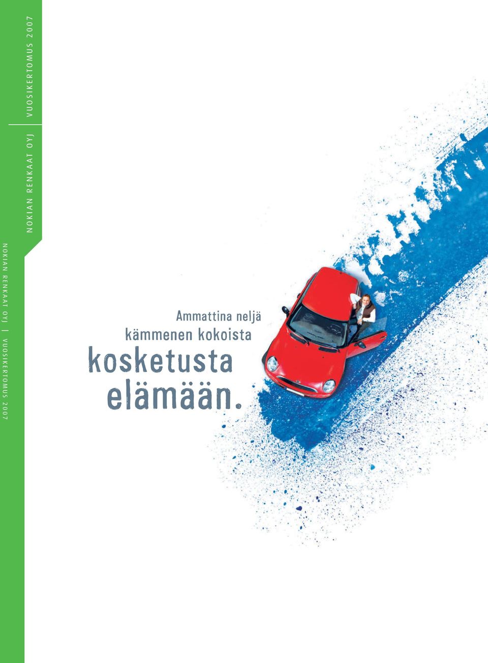 Ammattina neljä kämmenen kokoista kosketusta