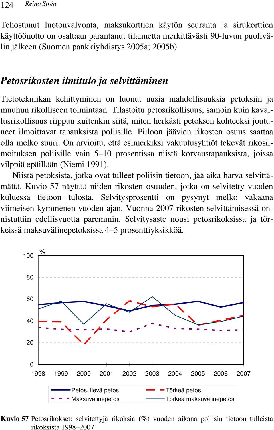 Tilastoitu petosrikollisuus, samoin kuin kavallusrikollisuus riippuu kuitenkin siitä, miten herkästi petoksen kohteeksi joutuneet ilmoittavat tapauksista poliisille.