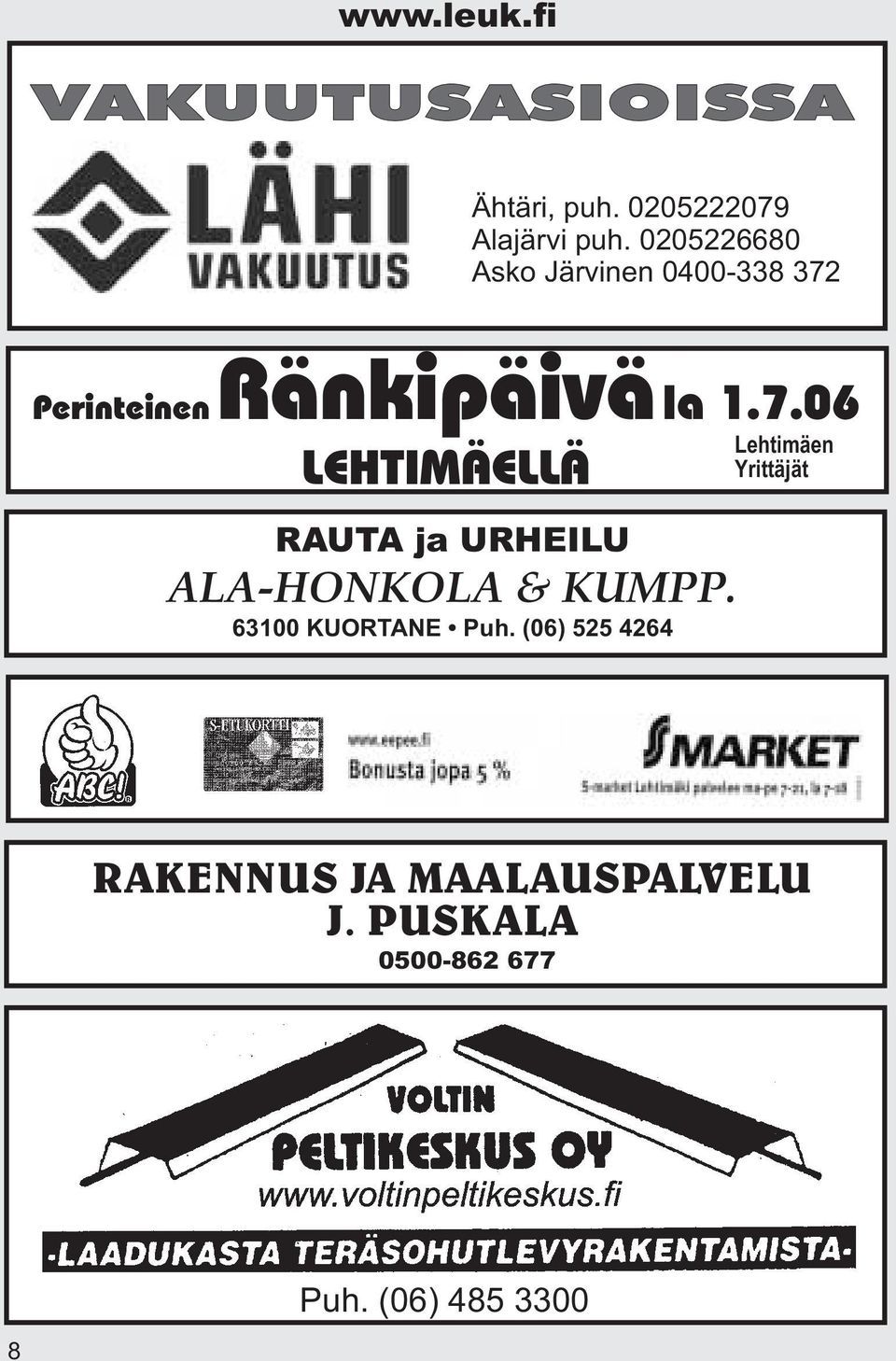 PerinteinenRänkipäivä la 1.7.