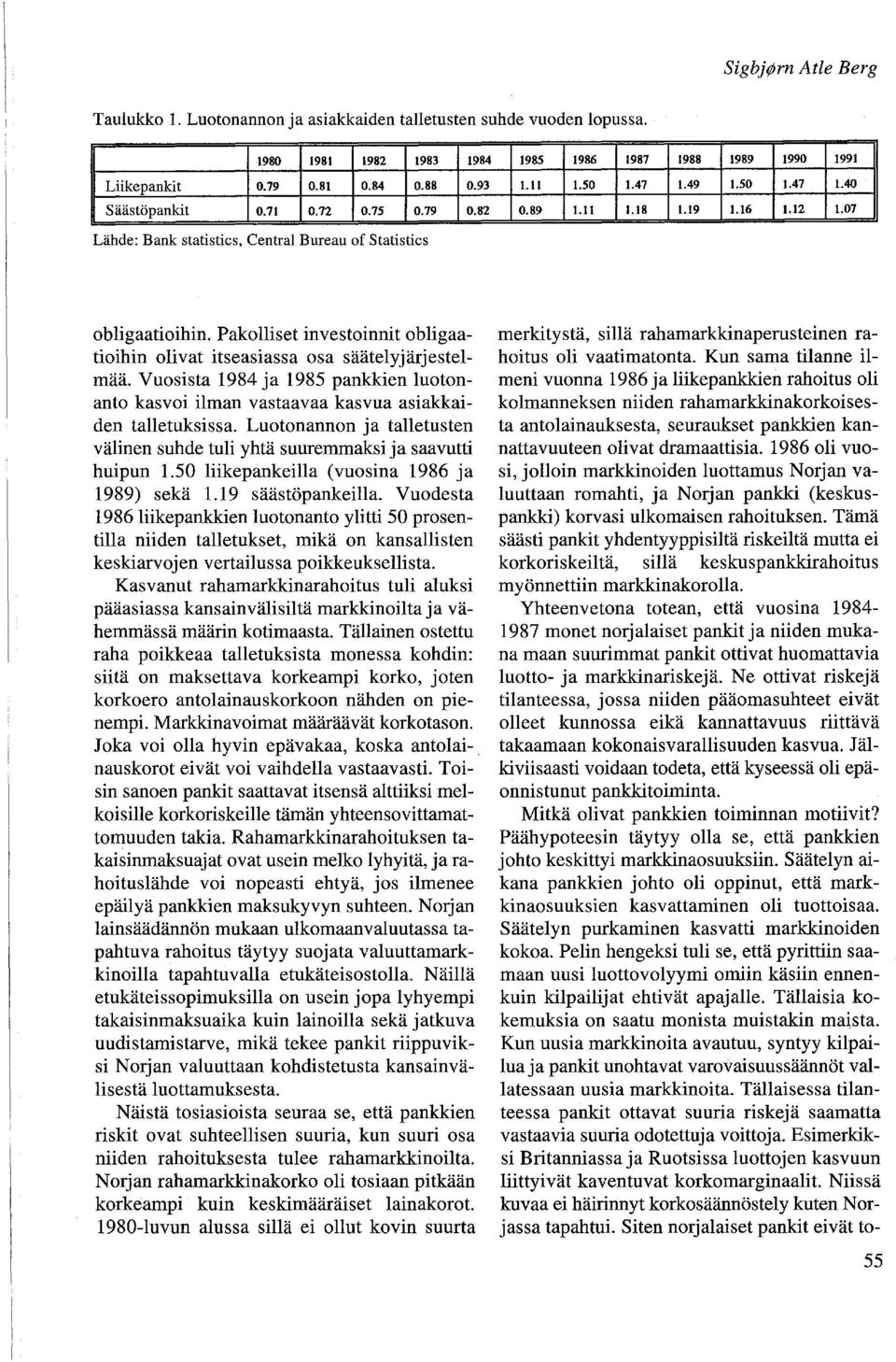 19 1.16 1.12 1.07 obligaatioihin. Pakolliset investoinnit obligaatioihin olivat itseasiassa osa säätelyjärjestelmää.