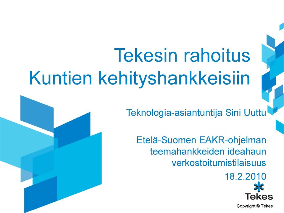 Teknologia-asiantuntija Sini Uuttu