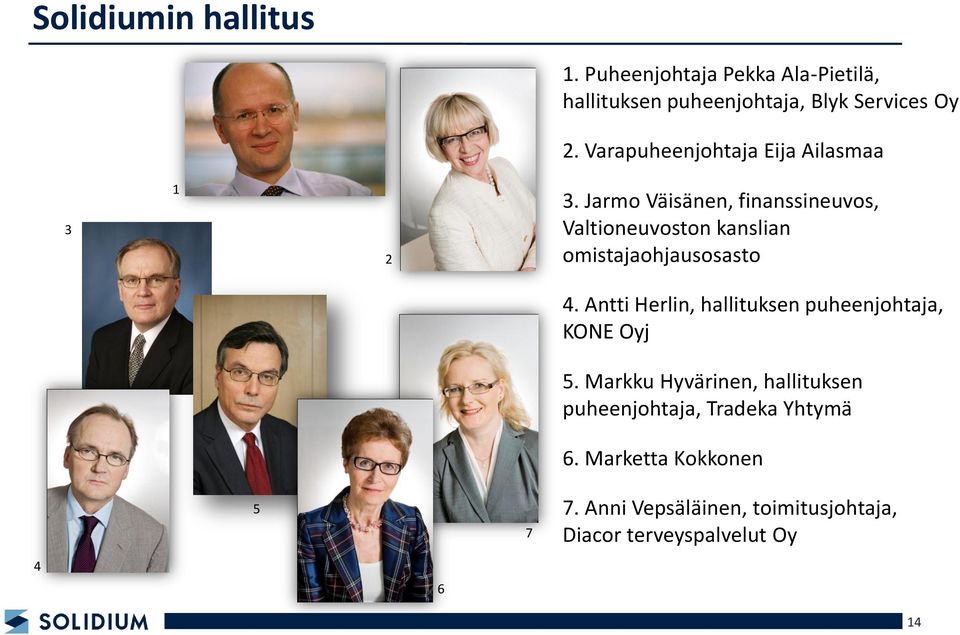 Jarmo Väisänen, finanssineuvos, Valtioneuvoston kanslian omistajaohjausosasto 4.