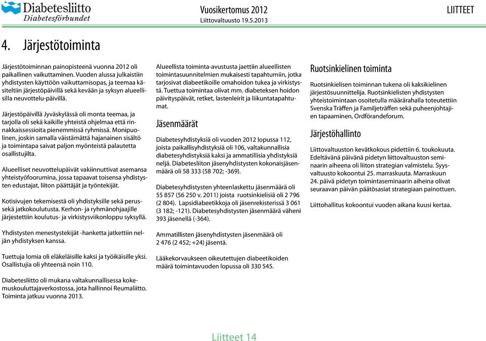 Järjestöpäivillä Jyväskylässä oli monta teemaa, ja tarjolla oli sekä kaikille yhteistä ohjelmaa että rinnakkaissessioita pienemmissä ryhmissä.