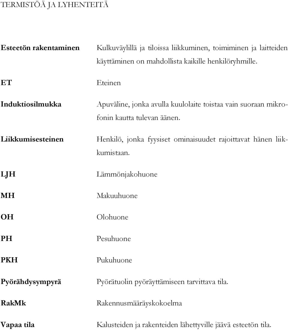 Eteinen Apuväline, jonka avulla kuulolaite toistaa vain suoraan mikrofonin kautta tulevan äänen.