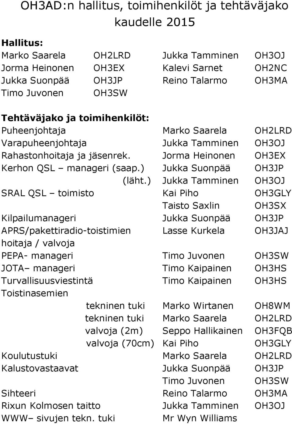 ) Jukka Suonpää OH3JP (läht.