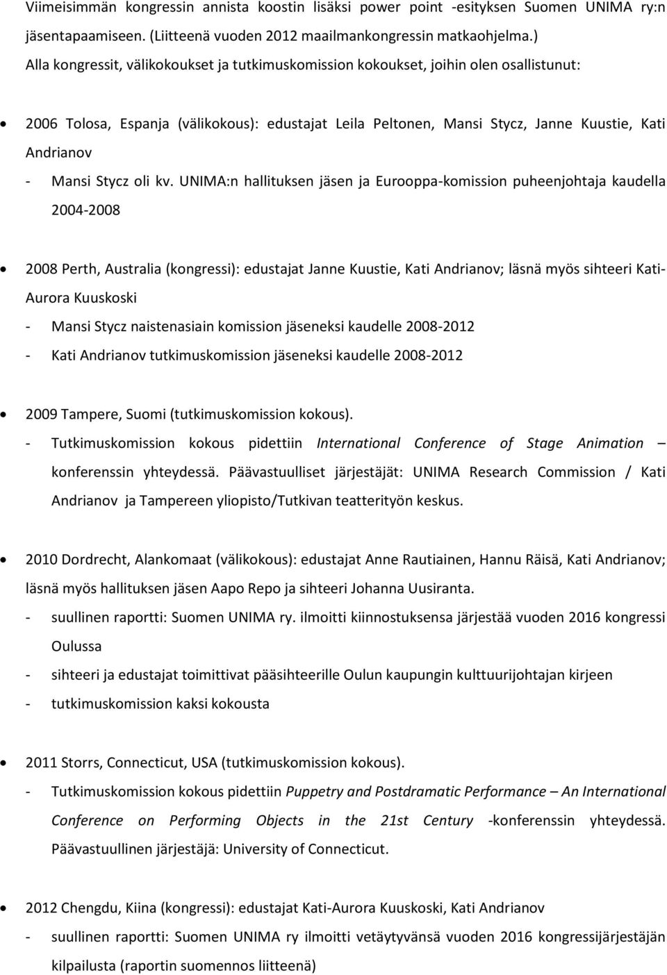Mansi Stycz oli kv.