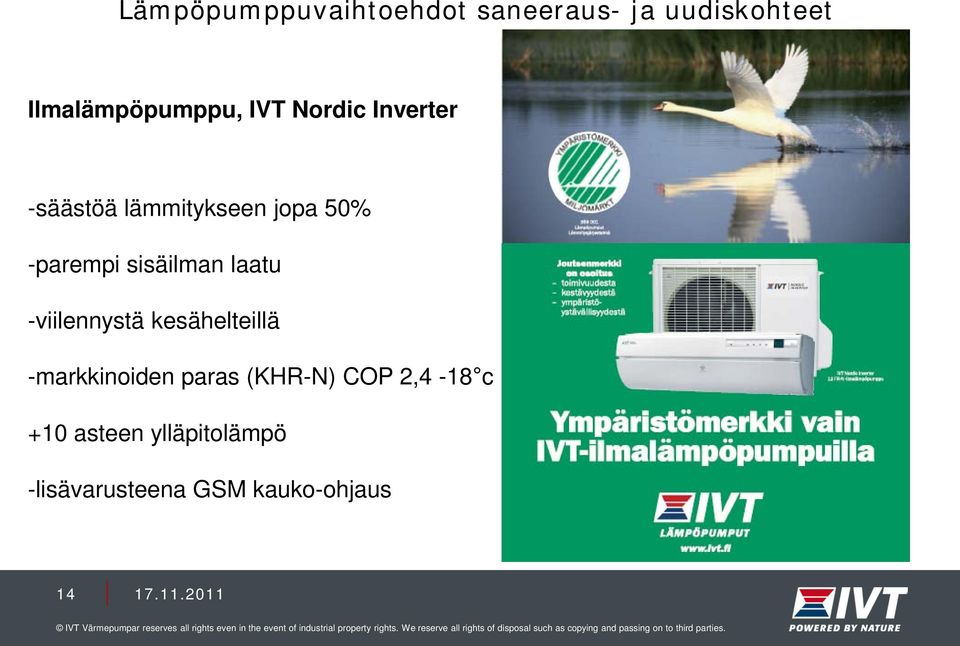 sisäilman laatu -viilennystä kesähelteillä -markkinoiden paras