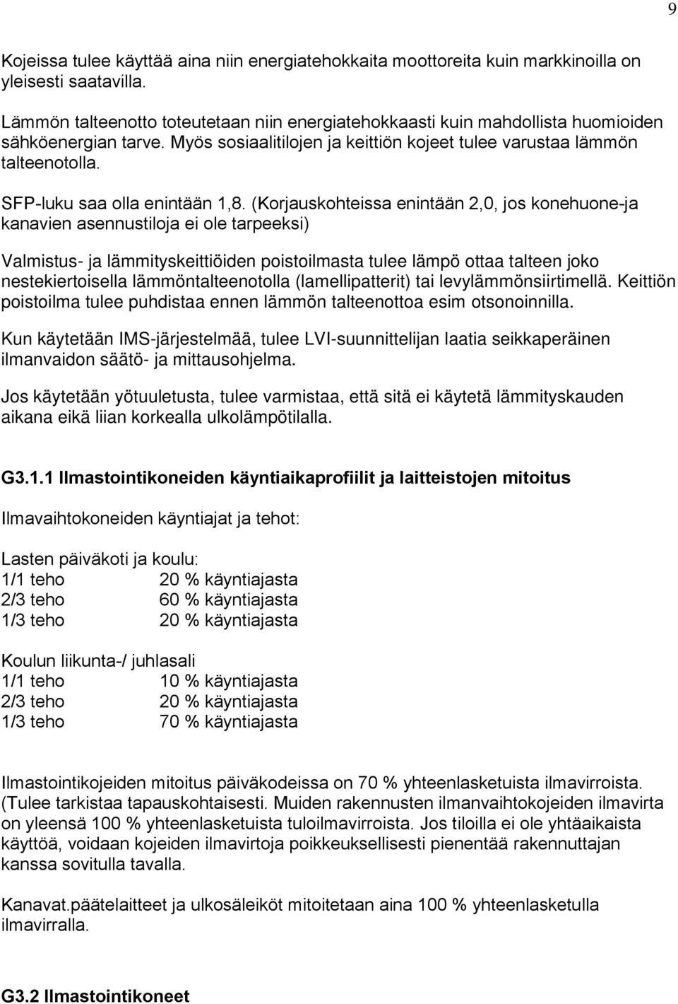 SFP-luku saa olla enintään 1,8.