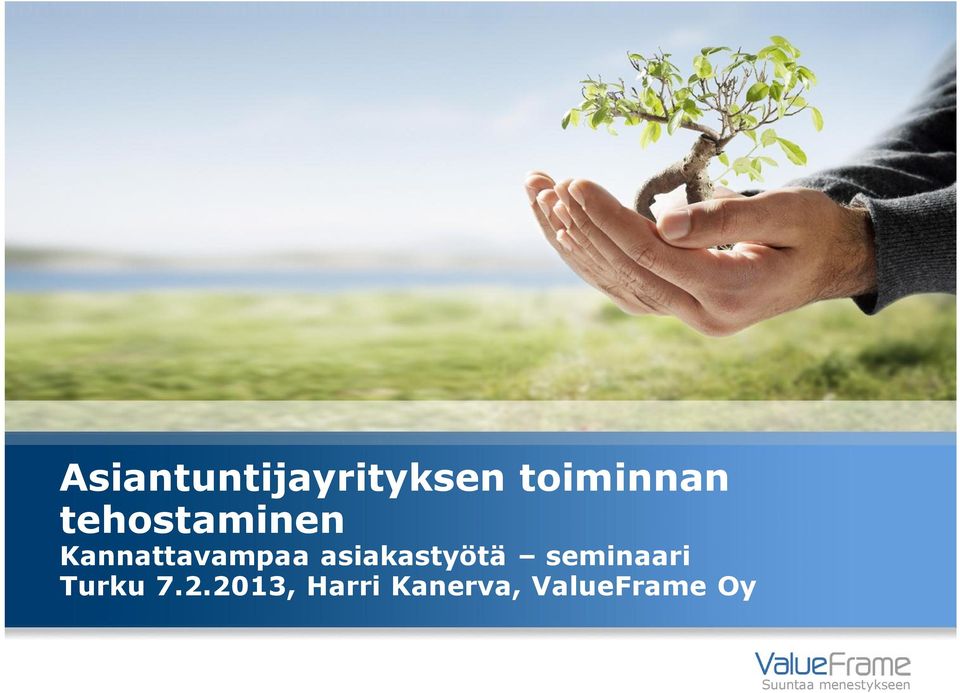 asiakastyötä seminaari Turku 7.