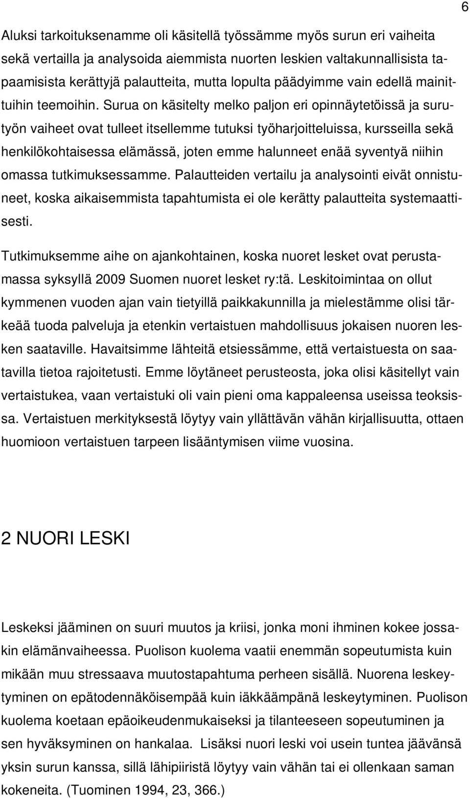 Dating nuorille leskille ja leskeille
