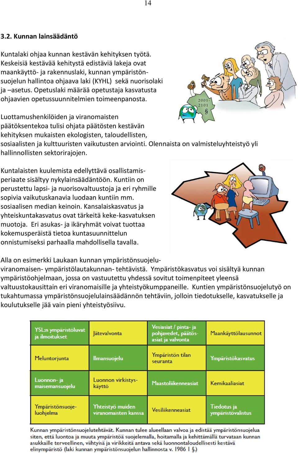Opetuslaki määrää opetustaja kasvatusta ohjaavien opetussuunnitelmien toimeenpanosta.