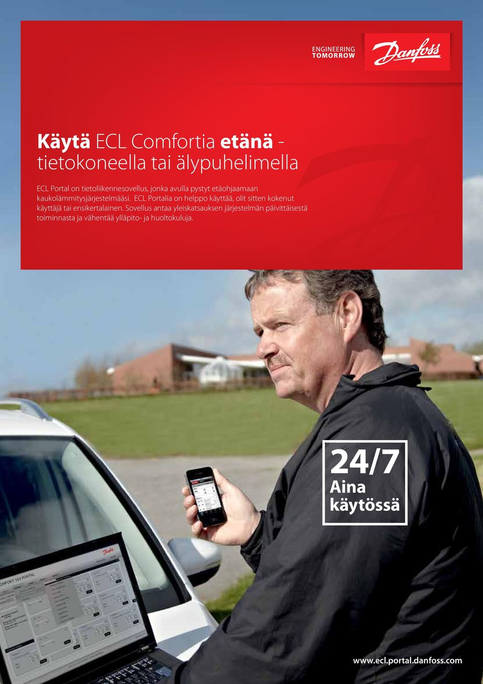ECL Portalia on helppo käyttää, olit sitten kokenut käyttäjä tai ensikertalainen.