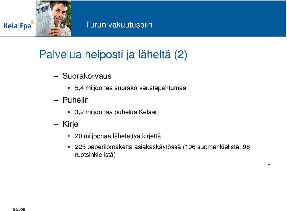 Kelaan 20 miljoonaa lähetettyä kirjettä 225 paperilomaketta