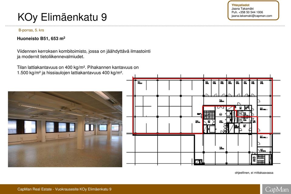 jossa on jäähdyttävä ilmastointi ja modernit