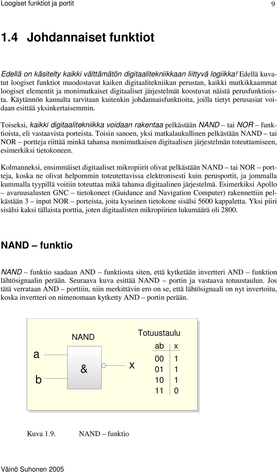 Käytännön kannalta tarvitaan kuitenkin johdannaisfunktioita, joilla tietyt perusasiat voidaan esittää yksinkertaisemmin.