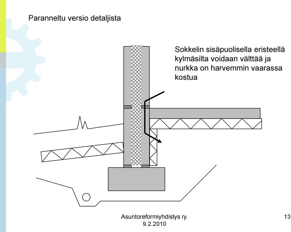 eristeellä kylmäsilta voidaan