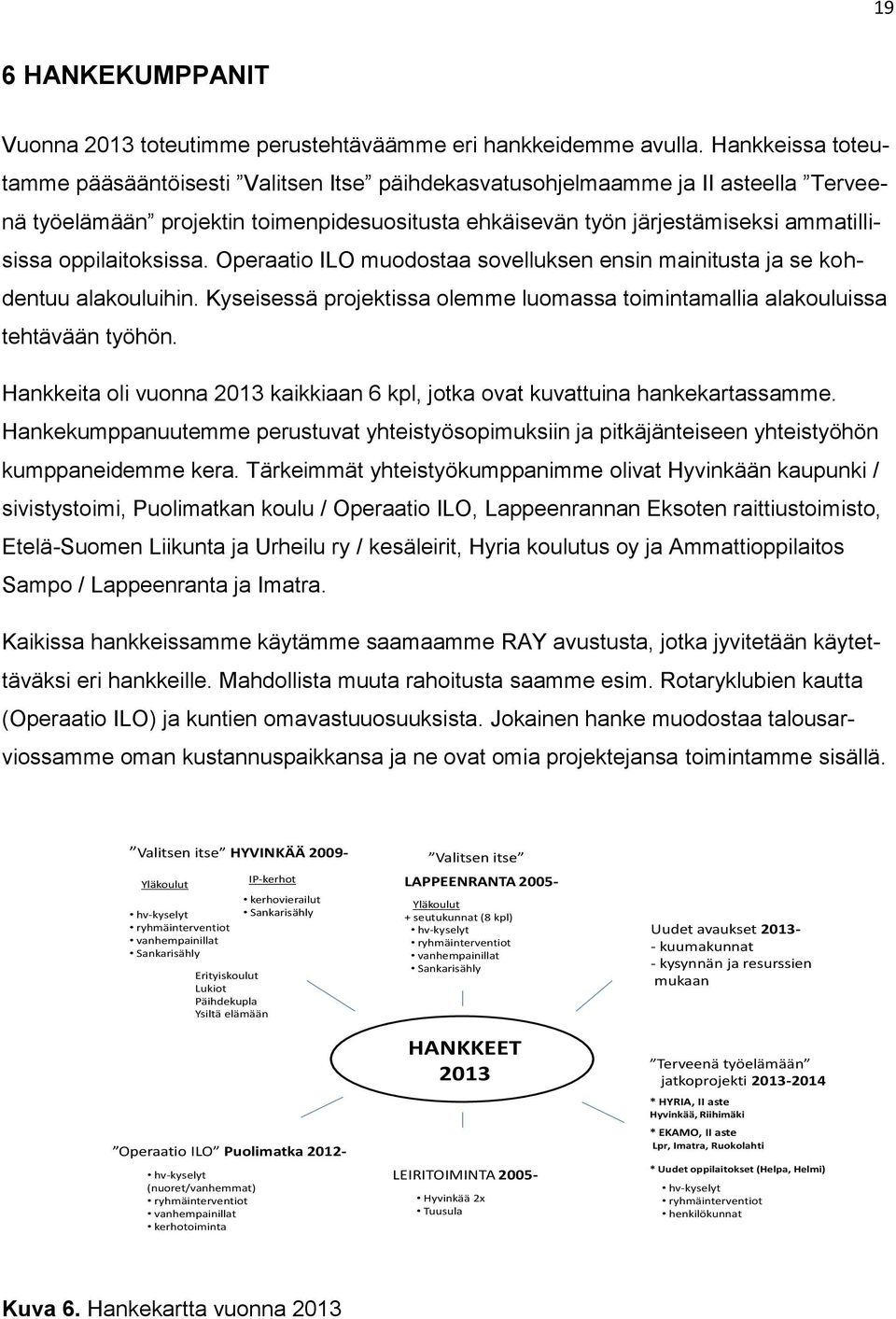 oppilaitoksissa. Operaatio ILO muodostaa sovelluksen ensin mainitusta ja se kohdentuu alakouluihin. Kyseisessä projektissa olemme luomassa toimintamallia alakouluissa tehtävään työhön.