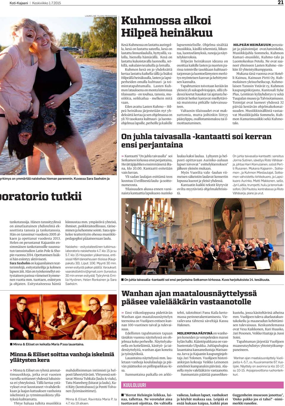 seksi kajaani maaseudun tulevaisuus ilmoitukset seksi kajaani maaseudun tulevaisuus ilmoitukset
