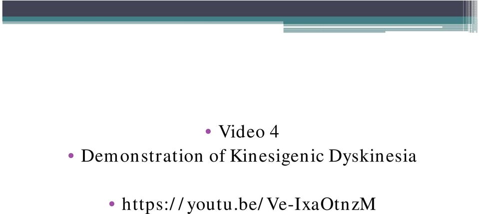 Kinesigenic