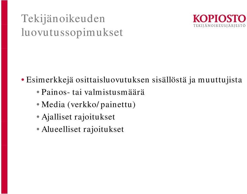 Painos- tai valmistusmäärä Media