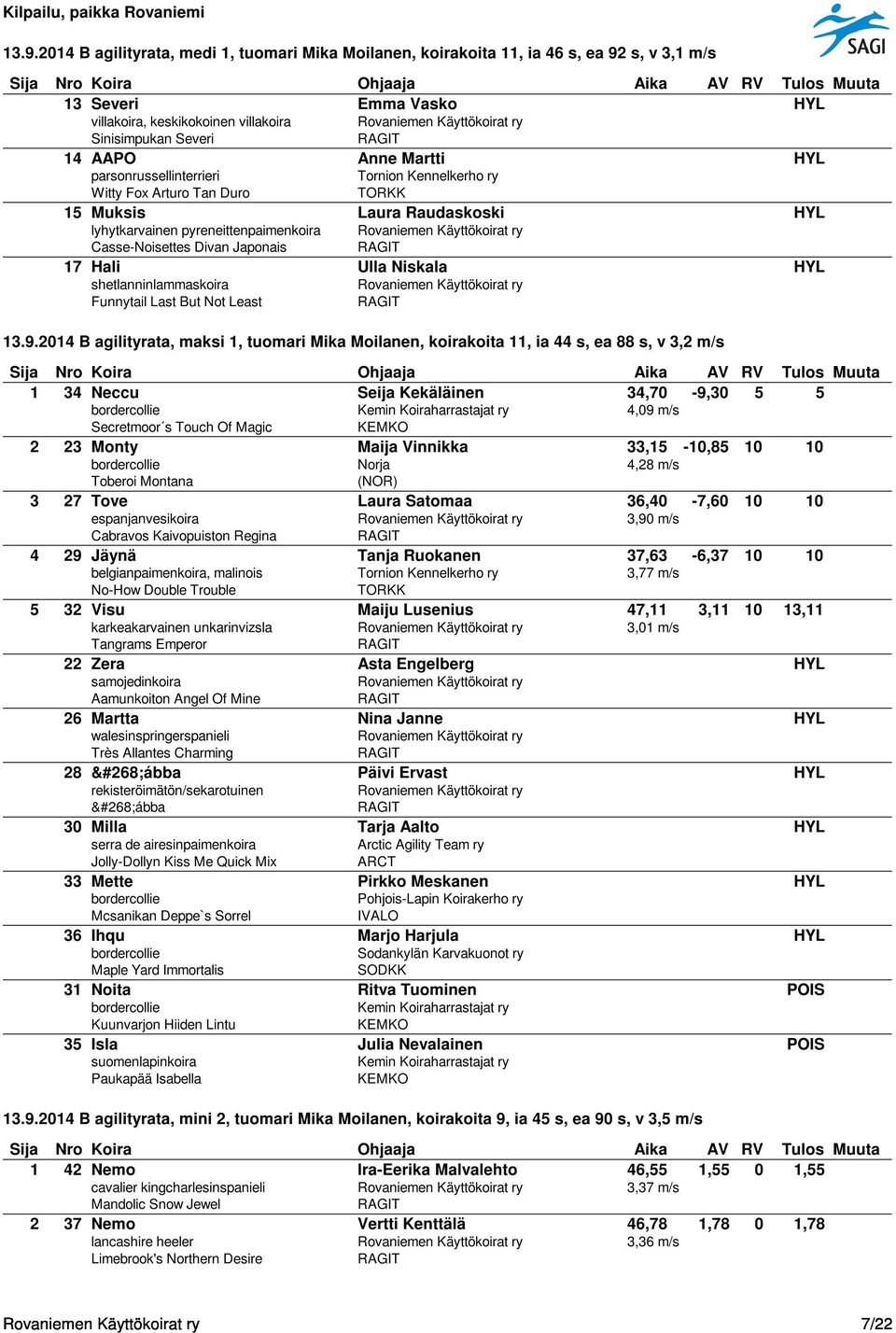 Last But Not Least 13.9.