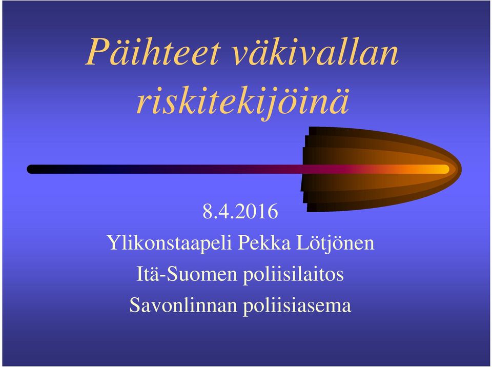 2016 Ylikonstaapeli Pekka