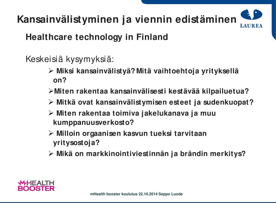 Mitkä ovat kansainvälistymisen esteet ja sudenkuopat?